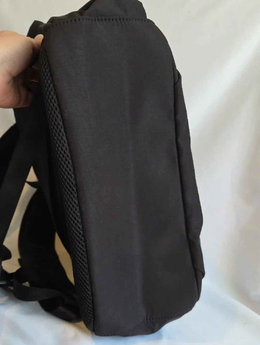 Black Men's Backpack - Minimal Urban Carry